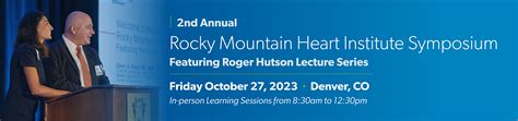 2023 Rocky Mountain Heart Institute Symposium Intermountain