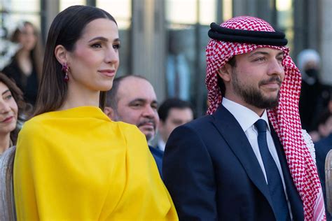 Crown Prince Hussein Jordan Whispers To Bride To Be At Sisters Wedding