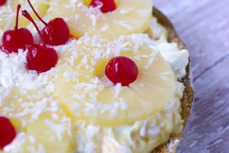 Easy No Bake Tropical Pie Recipe Clever Pink Pirate