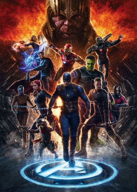 Photomurals Digital Print Photomural Avengers Vs Thanos By Komar
