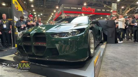 Sema 2023 Unveiling ⁠s Tj Hunts Bmw M4 Gt3 In The Meguiars ⁠ Booth