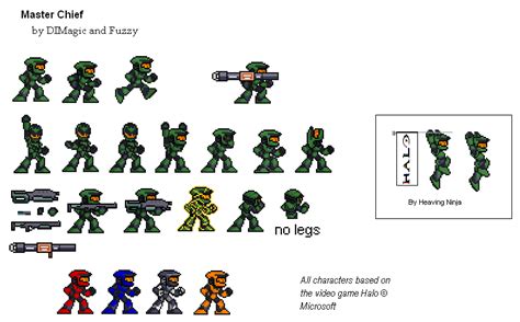 Halo Sprites That Could Be Recreated With Perler Beads Halo Game Halo