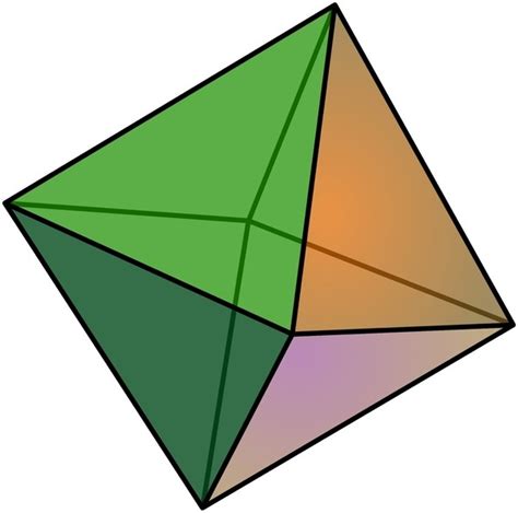 What Is The Name Of The Geometric Form That Is Basically Two Pyramids