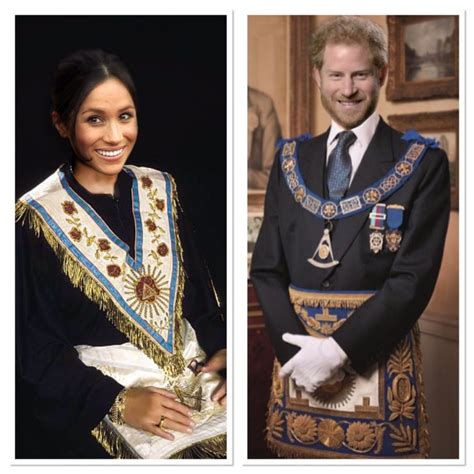 Updated UK Freemason Posts Photo Of Prince Harry Wearing Masonic Garb On Twitter On Royal