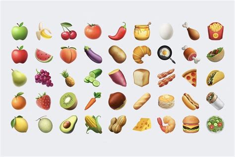 New Food Emojis With Apples Latest Iphone Update Hypebeast