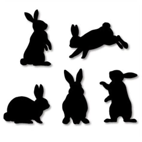 Bunny Silhouette Printable Printable Word Searches