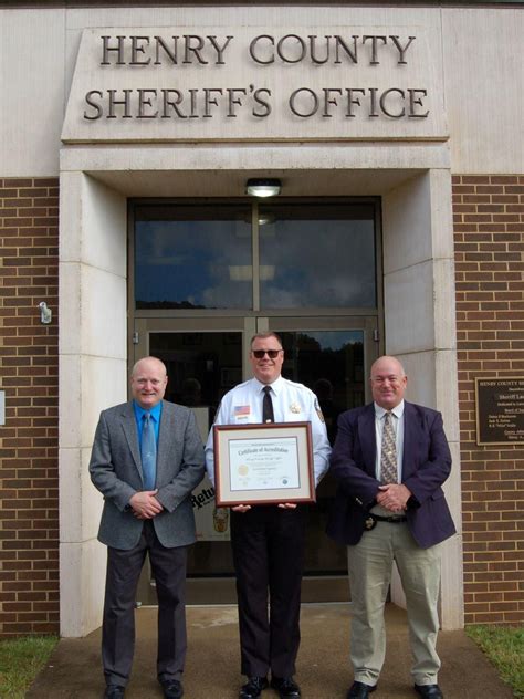 Henry Co. Sheriff's Office given re-accreditation | WSET