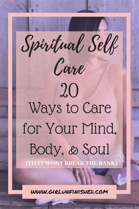 Spiritual Self Care 21 Budget Friendly Ways To Care For Your Mind