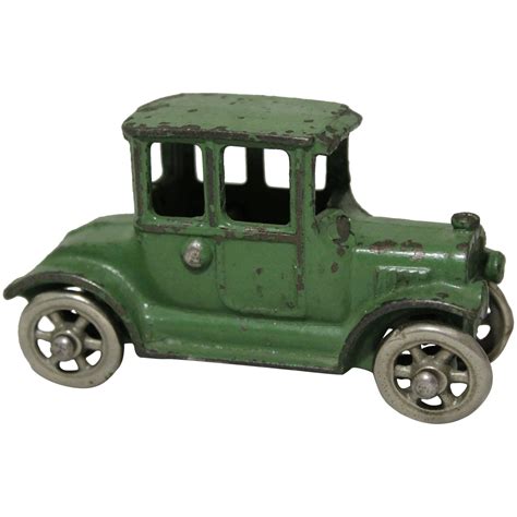 Circa Small Cast Iron Hubley Model T Coup Ford Coup It Cast Cast Iron