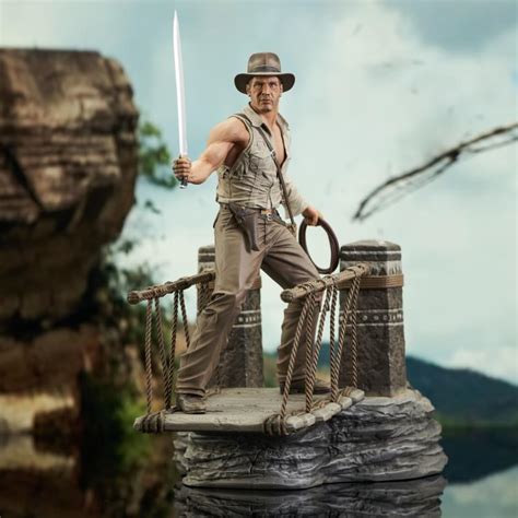 Indiana Jones Statue Gallery Deluxe Indiana Jones Und Der Tempel Des Todes Cm Sci Fi Corner