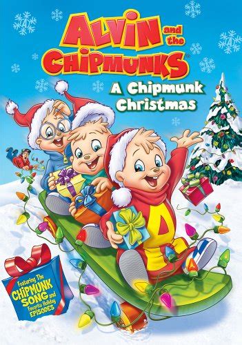 A Chipmunk Christmas Dvd Munkapedia The Alvin And The