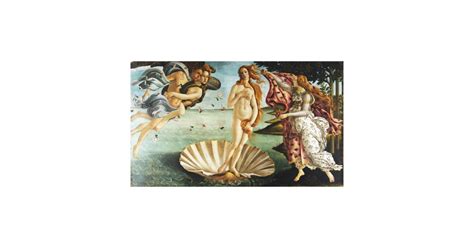 Iconic Sandro Botticelli The Birth Of Venus Canvas Print Zazzle