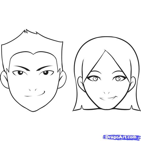Your character could have a flat head (6) do you like to draw funny cartoon people? Free Coloring Pages: How To Draw A Face For Kids Step 7 ...