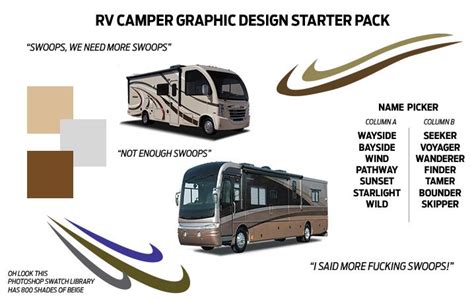 Rv Camper Graphic Design Starter Pack Rstarterpacks