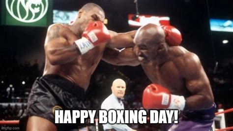 Tyson Holyfield Boxing Day Imgflip