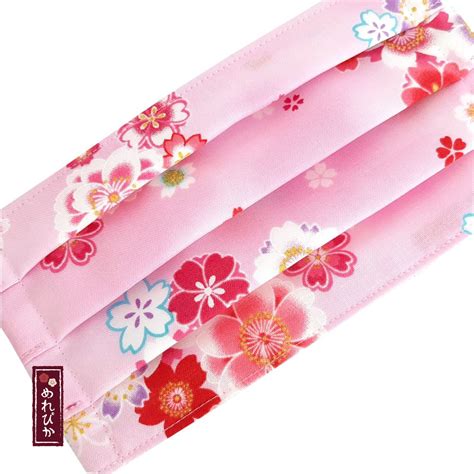 for adult m size cotton and double gauze japanese face mask for adult m size japanese sakura