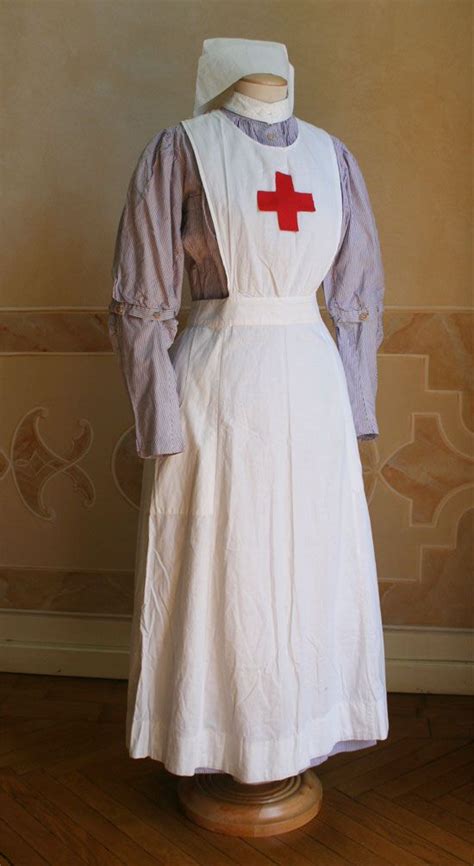 Nurse S Uniform Of The British Red Cross In The First World War Consisting Of Whole Dress In