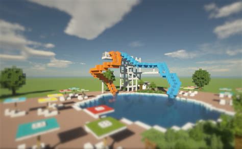Minecraft Water Park Map