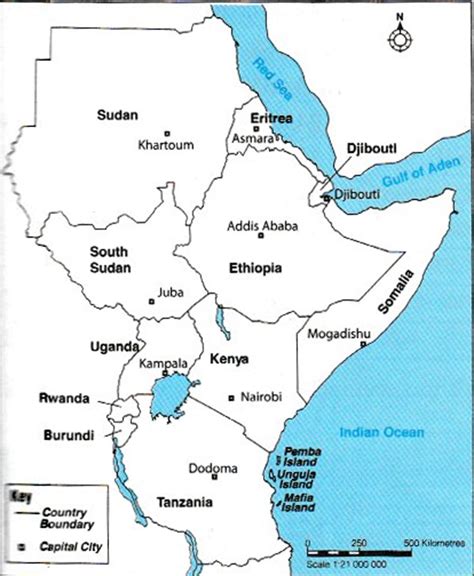 Africa Latitude And Longitude Map Maping Resources