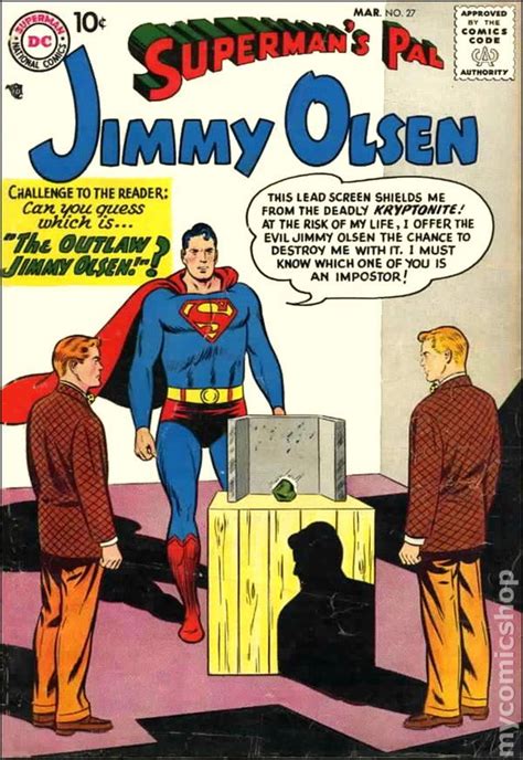 Superman S Pal Jimmy Olsen 1954 Comic Books Comics Dc Comic Books Superman