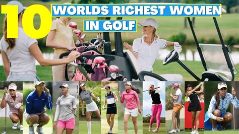 Top 10 Worlds Richest Women Golfers Youtube
