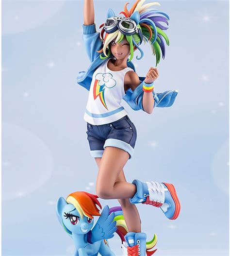 New My Little Pony Rainbow Dash Pvc Doll Statue Set Available Now My