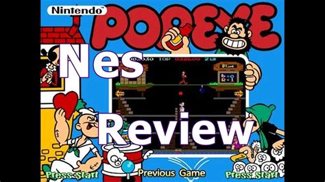Popeye Nes Review Youtube