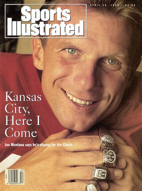 Kansas City Chiefs Qb Joe Montana Sports Illustrated Cover Photograph By Sports Illustrated Pixels