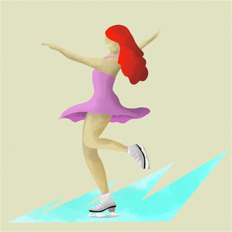 Figure Skating Digital Art By Romeo Andrei Cana Fine Art America