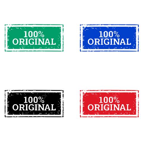 Original Stamp Vector Hd Images Product Originality Stamp Vector Set
