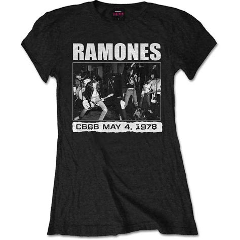 Ramones Cbgb 1978 Majica Glazbena Knjižara Rockmark
