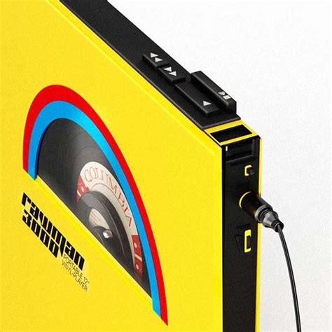 The Awesome Rawman 3000 Portable Vinyl Player Lets You