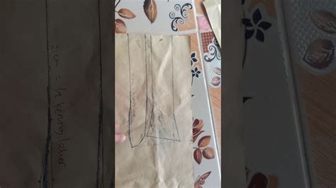 Cara membuat pola daster payung. Cara membuat pola kerah kemeja - YouTube