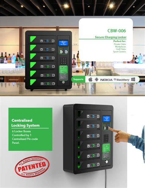 Top 10 amazing usb charging stations to save your time by quick charging. CBW-006 - Six Locker Wall Mounted / Tabletop / Free ...
