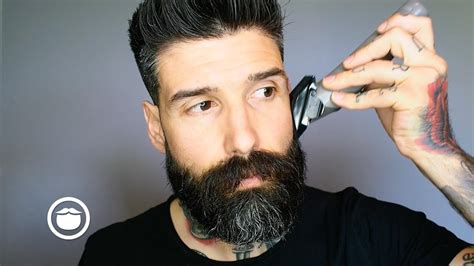 This is going to help train the hairs to grow in the same direction so. How to Trim Your Beard at Home - YouTube
