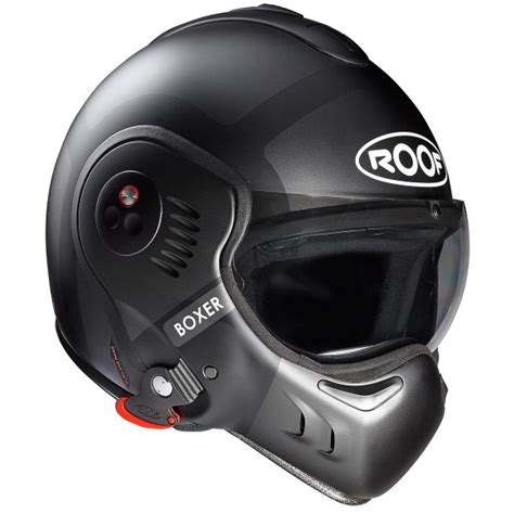 Casque Roof Boxer V Bond Titane Noir Mat En Stock ICasque Com