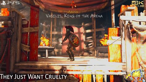 Assassin S Creed Odyssey Vasilis King Of The Arena They Just Want
