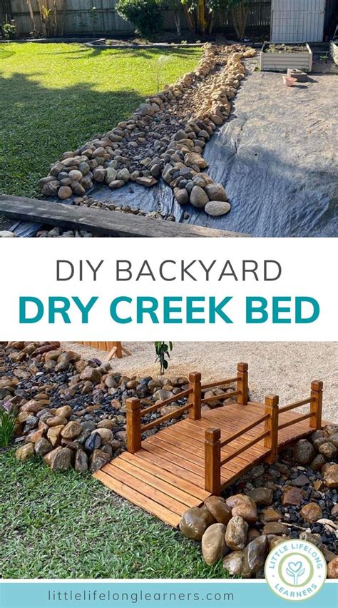 How To Make A Dry Creek Bed For Your Backyard Little Lifelong