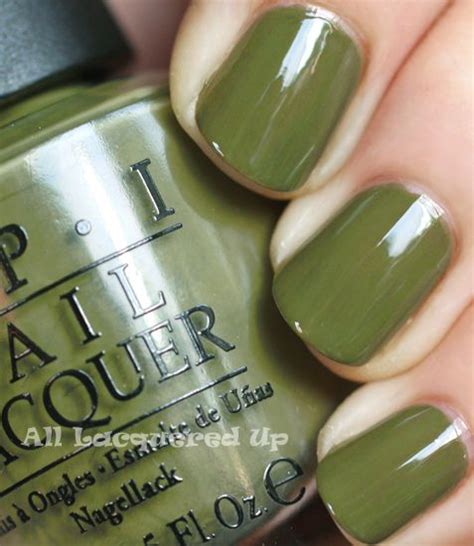 Fall 2011 Nail Polish Trend Military Greens Nail Polish Nail