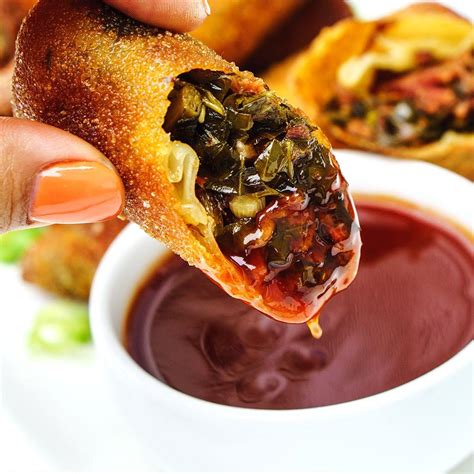 As i recently wrote, greens are a labor of love—a sacred art form. they are beloved by almost everyone with a connection to the south and are the epitome of both comfort and soul food. Smoked Turkey and Collard Green Eggrolls - Capital City