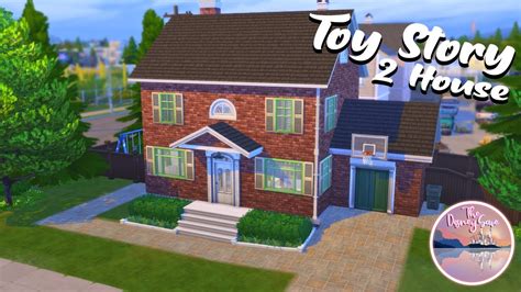 Toy Story 2 House The Disney Save 39 Sims 4 Speed Build Youtube