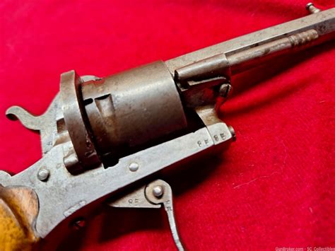Guardian American Model Of Antique Belgian Pinfire Revolver Pre Antique Guns At
