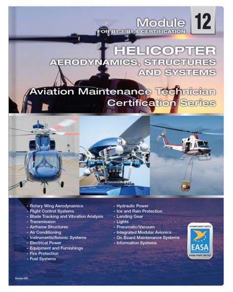 Easa Part 66 Module 12 B1 Helicopter Aerodynamics Structures Systems