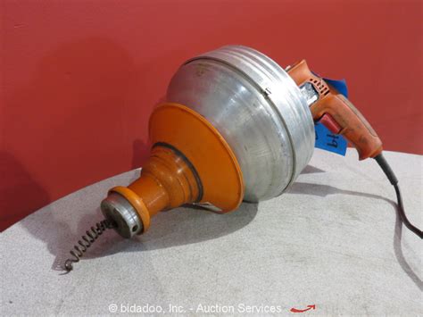 Maybe you would like to learn more about one of these? General Super Vee Electric Drill Powered Plumbing Sewer ...