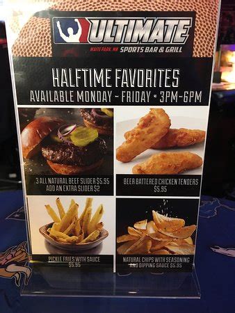 See reviews and photos of bars & clubs in chatham, england on tripadvisor. Ultimate Sports Bar & Grill, Waite Park - Restaurant ...