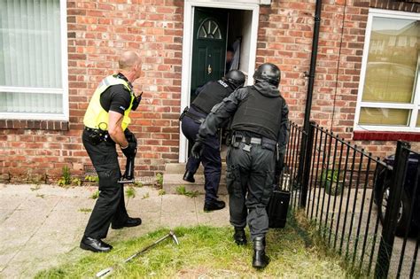 Police Arrest 18 In Raids On Homes Chronicle Live