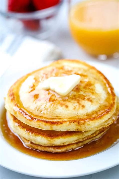Youll Love This Easy Light Fluffy Homemade Pancake Recipe Made