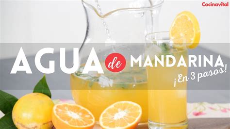 Refrescante Agua De Mandarina Con Menta ¡en 3 Pasos Vídeo Dailymotion