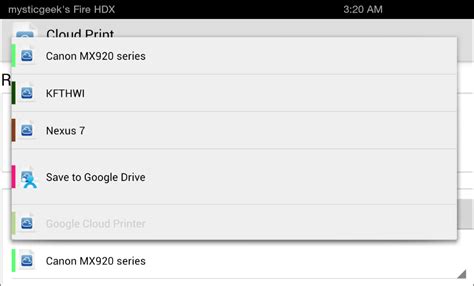 How To Print From The Kindle Fire Hd Or Hdx