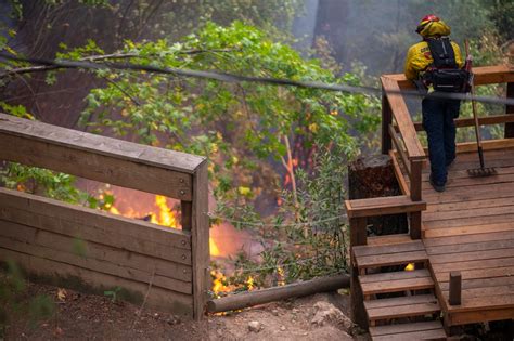 Glass Fire Napa Valley Crews Brace For Weather Fueled Surge